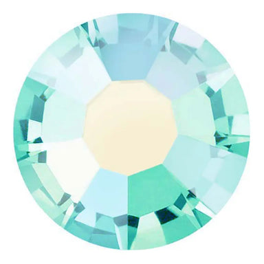 Preciosa Flat Back Crystals Non Hotfix (MAXIMA) Caribbean Sea AB - Bluestreak Crystals