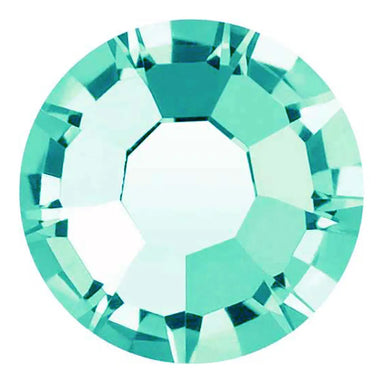 Preciosa Flat Back Crystals Non Hotfix (MAXIMA) Caribbean Sea - Bluestreak Crystals