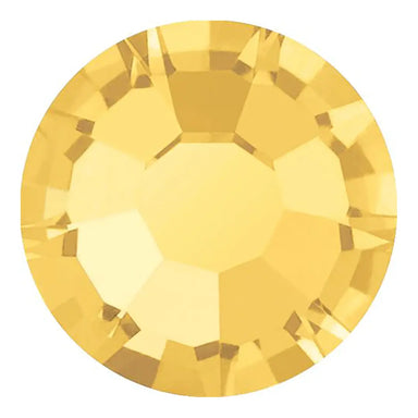 Preciosa Flat Back Crystals Non Hotfix (MAXIMA) Crystal Blond Flare - Bluestreak Crystals