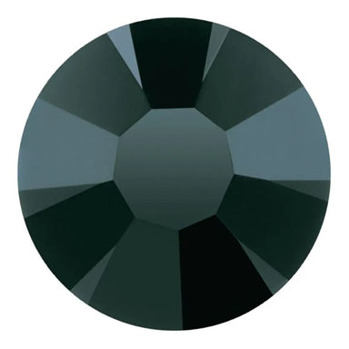 Preciosa Flat Back Crystals Non Hotfix (MAXIMA) Jet - Bluestreak Crystals