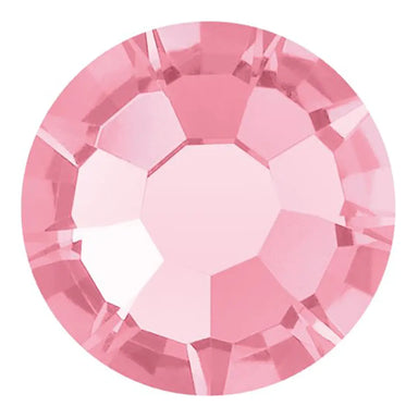 Preciosa Flat Back Crystals Non Hotfix (MAXIMA) Rose - Bluestreak Crystals