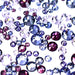 Preciosa Flat Back Crystals Non Hotfix Mix (MAXIMA) Lavender - Bluestreak Crystals