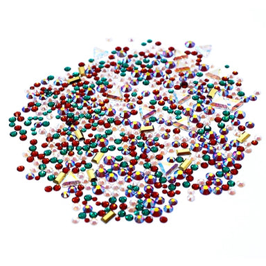Preciosa Flat Back Crystals Non Hotfix Mix (MAXIMA) Noel - Bluestreak Crystals