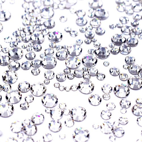 Preciosa Flat Back Crystals Non Hotfix Mix (MAXIMA) Size Crystal - Bluestreak Crystals