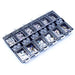 Preciosa Flat Back Crystals Non Hotfix Mix (MAXIMA) Ultimate Crystal AB - Bluestreak Crystals