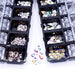 Preciosa Flat Back Crystals Non Hotfix Mix (MAXIMA) Ultimate Crystal AB - Bluestreak Crystals