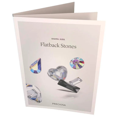 Preciosa Flatback Crystals (MAXIMA) Shapes & Sizes Chart - Bluestreak Crystals