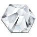 Preciosa Hotfix Flat Back Crystals Hexagon (MAXIMA) Crystal - Bluestreak Crystals