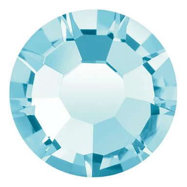 Preciosa Hotfix Flat Back Crystals (MAXIMA) Aqua Bohemica - Bluestreak Crystals