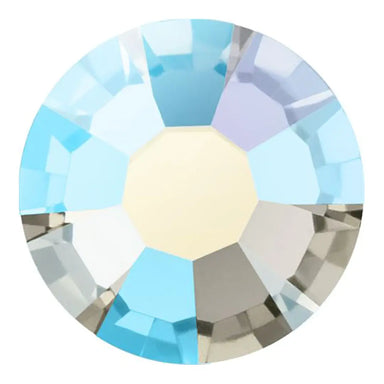 Preciosa Hotfix Flat Back Crystals (MAXIMA) Black Diamond AB - Bluestreak Crystals