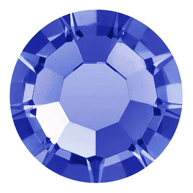 Preciosa Hotfix Flat Back Crystals (MAXIMA) Blue Violet - Bluestreak Crystals