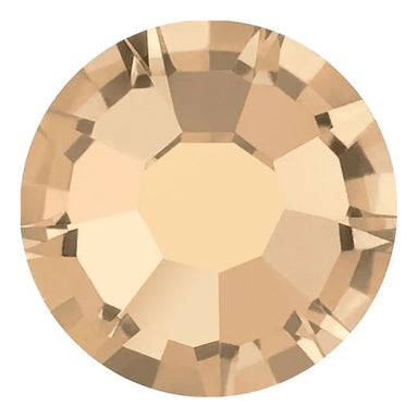 Preciosa Hotfix Flat Back Crystals (MAXIMA) Crystal Honey - Bluestreak Crystals