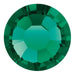 Preciosa Hotfix Flat Back Crystals (MAXIMA) Emerald - Bluestreak Crystals