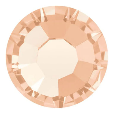 Preciosa Hotfix Flat Back Crystals (MAXIMA) Light Peach - Bluestreak Crystals