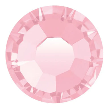 Preciosa Hotfix Flat Back Crystals (MAXIMA) Light Rose - Bluestreak Crystals