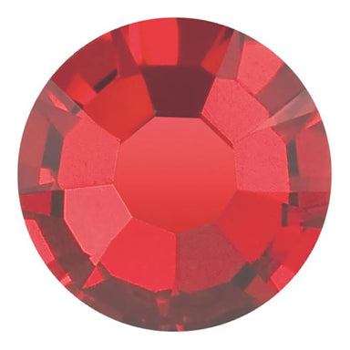 Preciosa Hotfix Flat Back Crystals (MAXIMA) Light Siam - Bluestreak Crystals