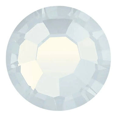Preciosa Hotfix Flat Back Crystals (MAXIMA) White Opal - Bluestreak Crystals