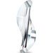 Preciosa Hotfix Flat Back Crystals Wave (MAXIMA) Crystal - Bluestreak Crystals