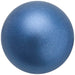 Preciosa Pearls Round (Half Drilled) Blue - Bluestreak Crystals
