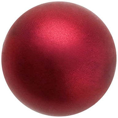 Preciosa Pearls Round (Half Drilled) Bordeaux - Bluestreak Crystals