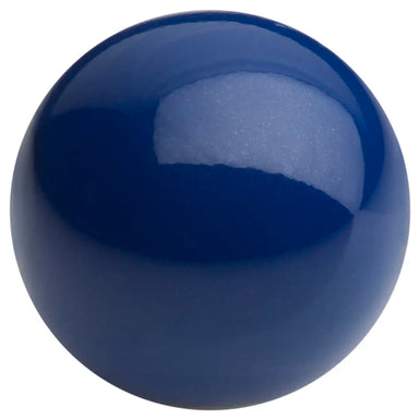 Preciosa Pearls Round (Half Drilled) Navy Blue - Bluestreak Crystals