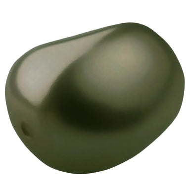 Preciosa Pearls Elliptic Dark Green - Bluestreak Crystals