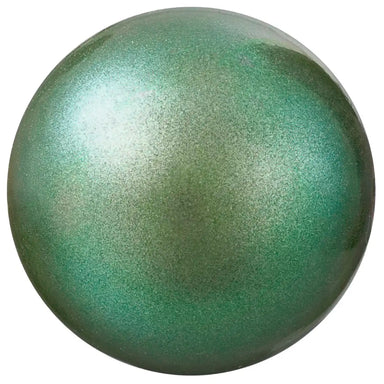 Preciosa Pearls Round (Half Drilled) Pearlescent Green - Bluestreak Crystals
