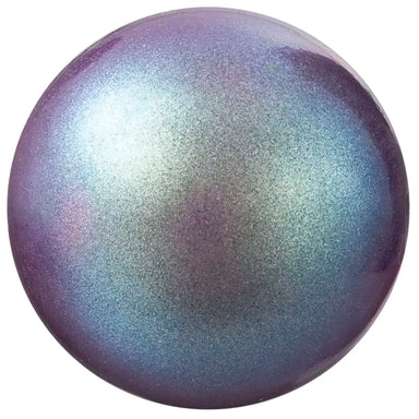 Preciosa Pearls Round (Half Drilled) Pearlescent Violet - Bluestreak Crystals
