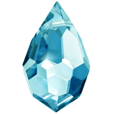 Preciosa Pendants Drop (681) Aqua Bohemica - Bluestreak Crystals