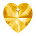 Preciosa Pendants Heart Crystal Sunrise - Bluestreak Crystals