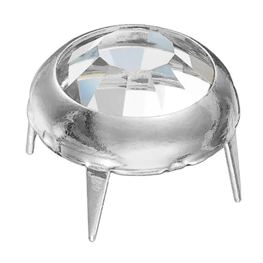 Preciosa Rose Pins Silver - Bluestreak Crystals