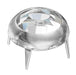 Preciosa Rose Pins Silver - Bluestreak Crystals