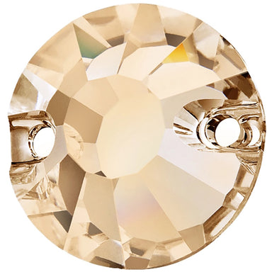 Preciosa Sew On Crystals Chaton Rose VIVA Crystal Honey - Bluestreak Crystals