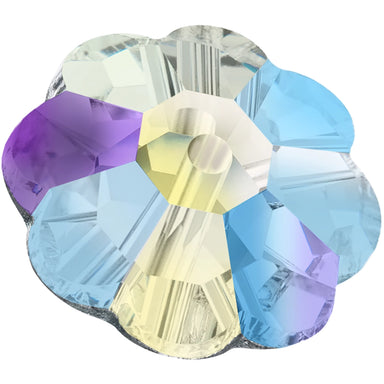 Preciosa Sew On Crystals Flower Crystal AB - Bluestreak Crystals
