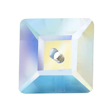 Preciosa Sew On Crystals Loch Square (301) Crystal AB - Bluestreak Crystals