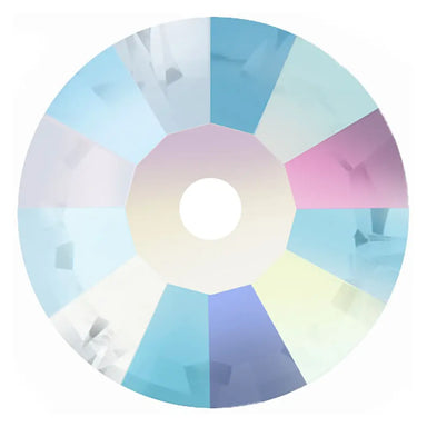 Preciosa Sew On Crystals Lochrose Crystal AB UNFOILED - Bluestreak Crystals