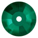 Preciosa Sew On Crystals Lochrose Emerald - Bluestreak Crystals