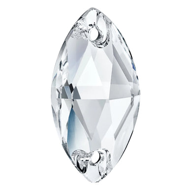 Preciosa Sew On Crystals Navette Crystal - Bluestreak Crystals