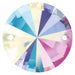 Preciosa Sew On Crystals Rivoli Crystal AB - Bluestreak Crystals