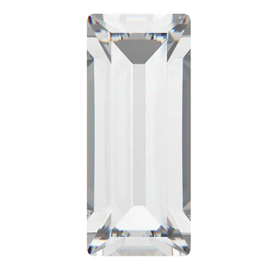 Preciosa Single Stone Setting Baguette in Gold - Bluestreak Crystals
