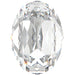 Preciosa Single Stone Setting Oval in Gold - Bluestreak Crystals
