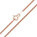 Rose Gold Plated Snake Chains - Bluestreak Crystals