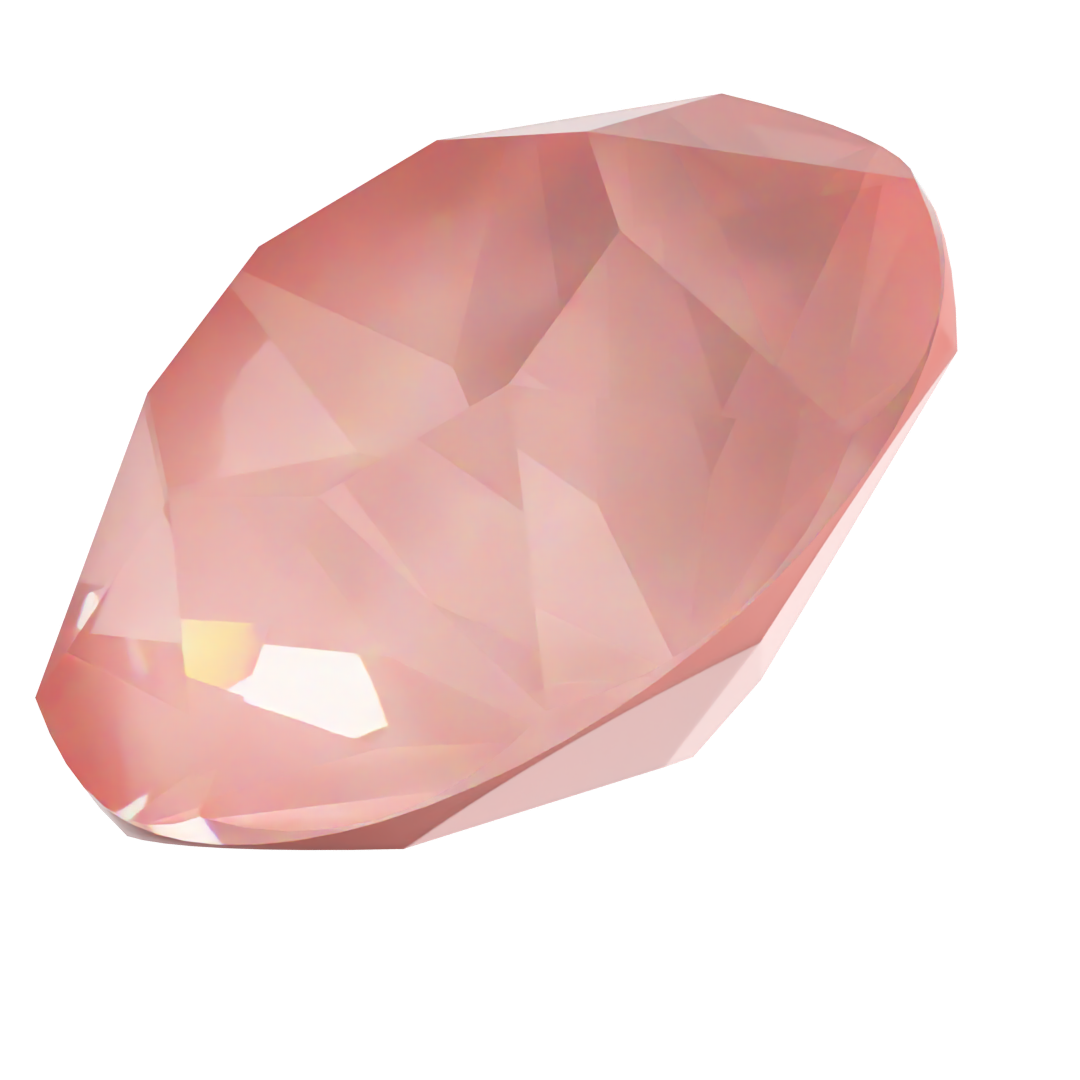 Swarovski Chatons Round Stones (1028 & 1088) Crystal Flamingo Ignite UNFOILED - Bluestreak Crystals