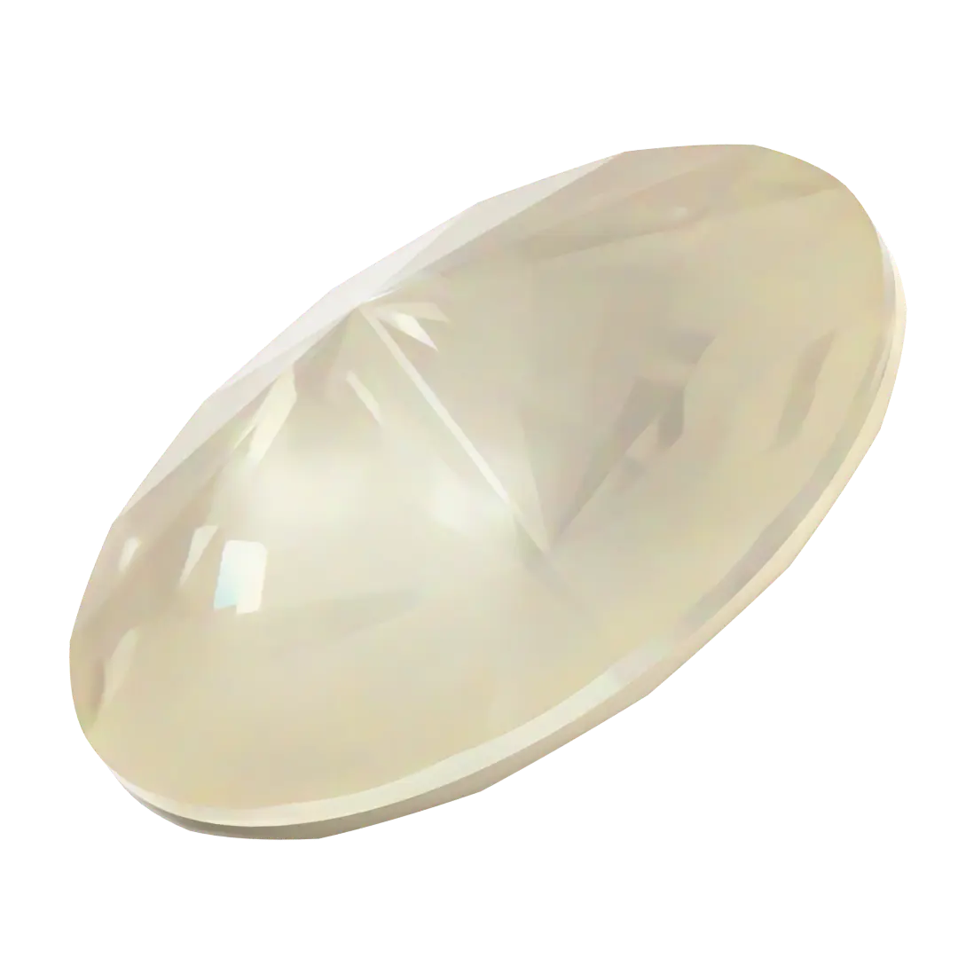 Serinity Chatons Round Stones Rivoli (1122) Crystal Linen Ignite UNFOILED - Bluestreak Crystals