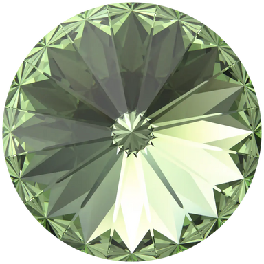 Serinity Chatons Round Stones Rivoli (1122) Dark Peridot - Bluestreak Crystals