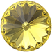 Serinity Chatons Round Stones Rivoli (1122) Light Topaz - Bluestreak Crystals