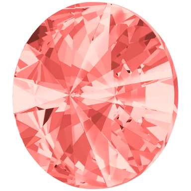Swarovski Chatons Round Stones Rivoli (1122) Rose Peach - Bluestreak Crystals