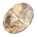Serinity Chatons Round Stones Rose Cut (1401) Crystal Golden Shadow - Bluestreak Crystals