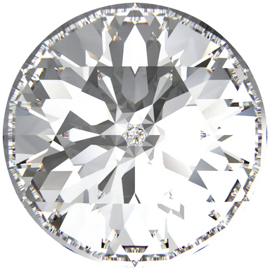 Serinity Chatons Round Stones Rose Cut (1401) Crystal - Bluestreak Crystals