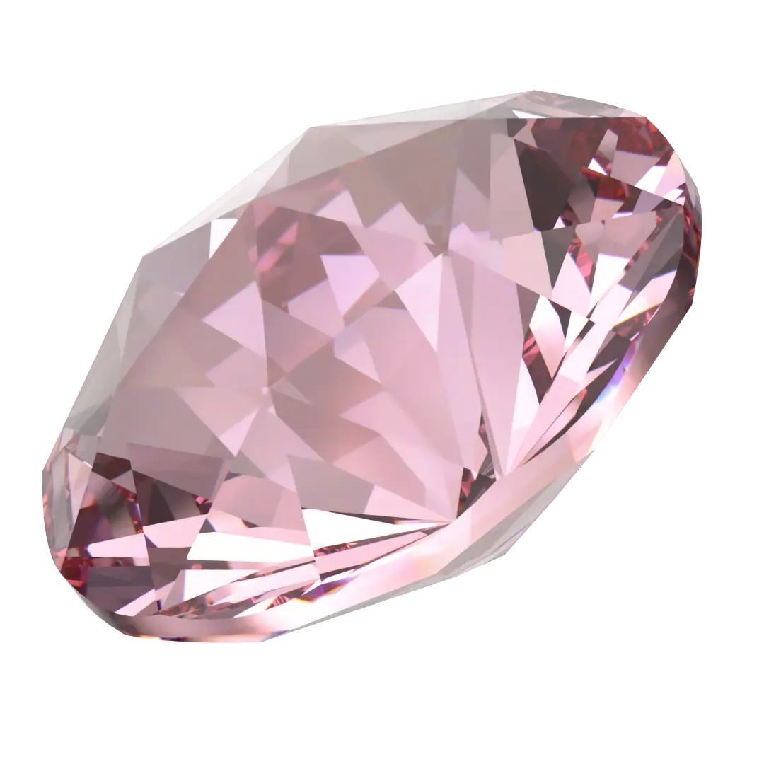Serinity Chatons Round Stones Rose Cut (1401) Light Rose Ignite UNFOILED - Bluestreak Crystals